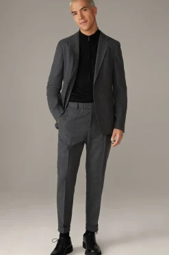 Strellson Anzüge-Anzug Acon-Luc, dunkelgrau meliert