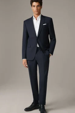 Strellson Anzüge-Anzug Aidan-Max, dunkelblau gemustert