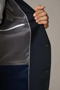 Strellson Anzüge-Anzug Aidan-Max, dunkelblau gemustert