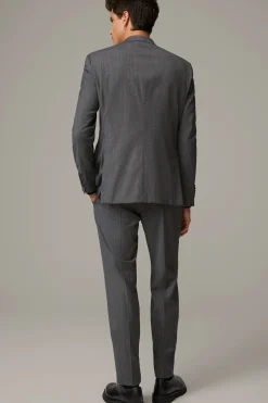 Strellson Anzüge-Anzug Aidan-Max, dunkelgrau meliert