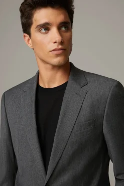 Strellson Anzüge-Anzug Aidan-Max, dunkelgrau meliert