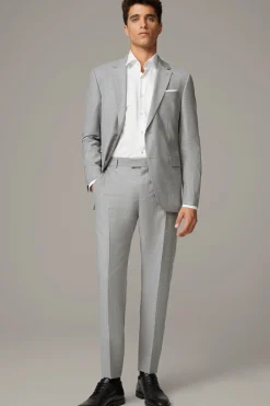 Strellson Anzüge-Anzug Aidan-Max, hellgrau meliert