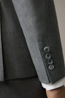 Strellson Anzüge-Anzug Caidan Melwin, grau gemustert