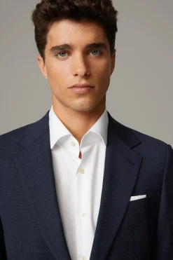 Strellson Anzüge-Anzug Caidan-Madden, dunkelblau meliert