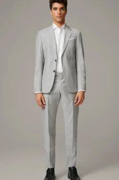 Strellson Anzüge-Anzug Caidan-Madden, hellgrau meliert