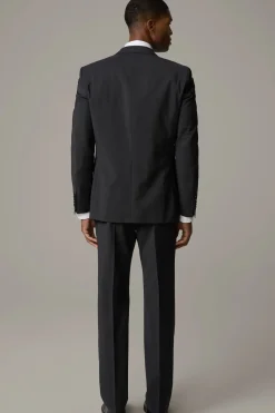 Strellson Anzüge-Anzug Rick-Jans, dunkelgrau gemustert