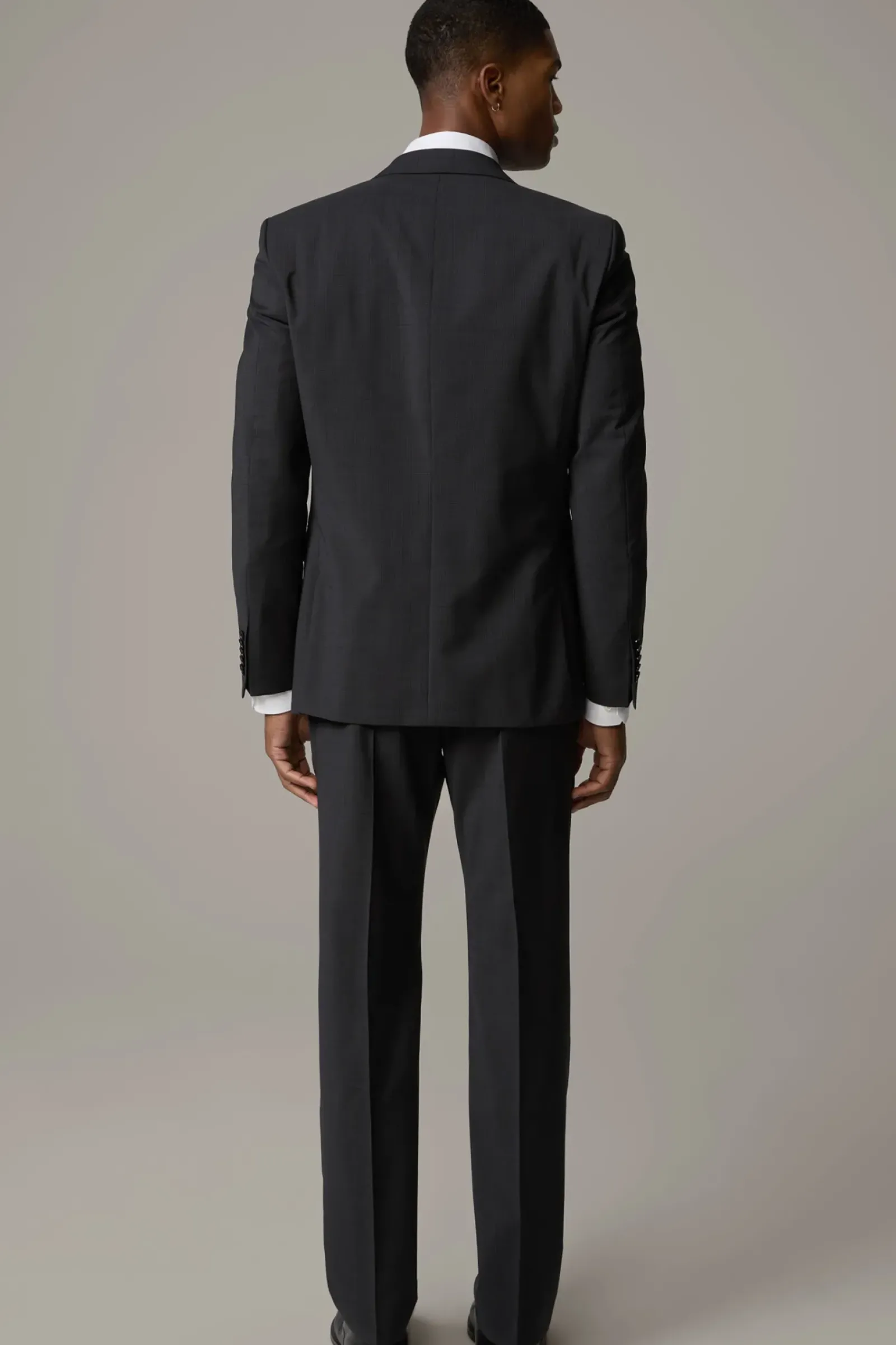 Strellson Anzüge-Anzug Rick-Jans, dunkelgrau gemustert