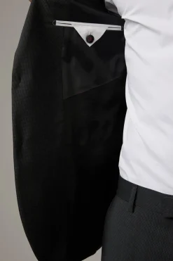 Strellson Anzüge-Anzug Rick-Jans, dunkelgrau gemustert