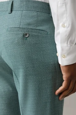 Strellson Hosen-Anzughose Kynd, grün meliert