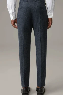 Strellson Hosen-Anzughose Melwin, navy kariert