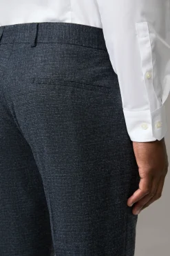 Strellson Hosen-Anzughose Melwin, navy kariert