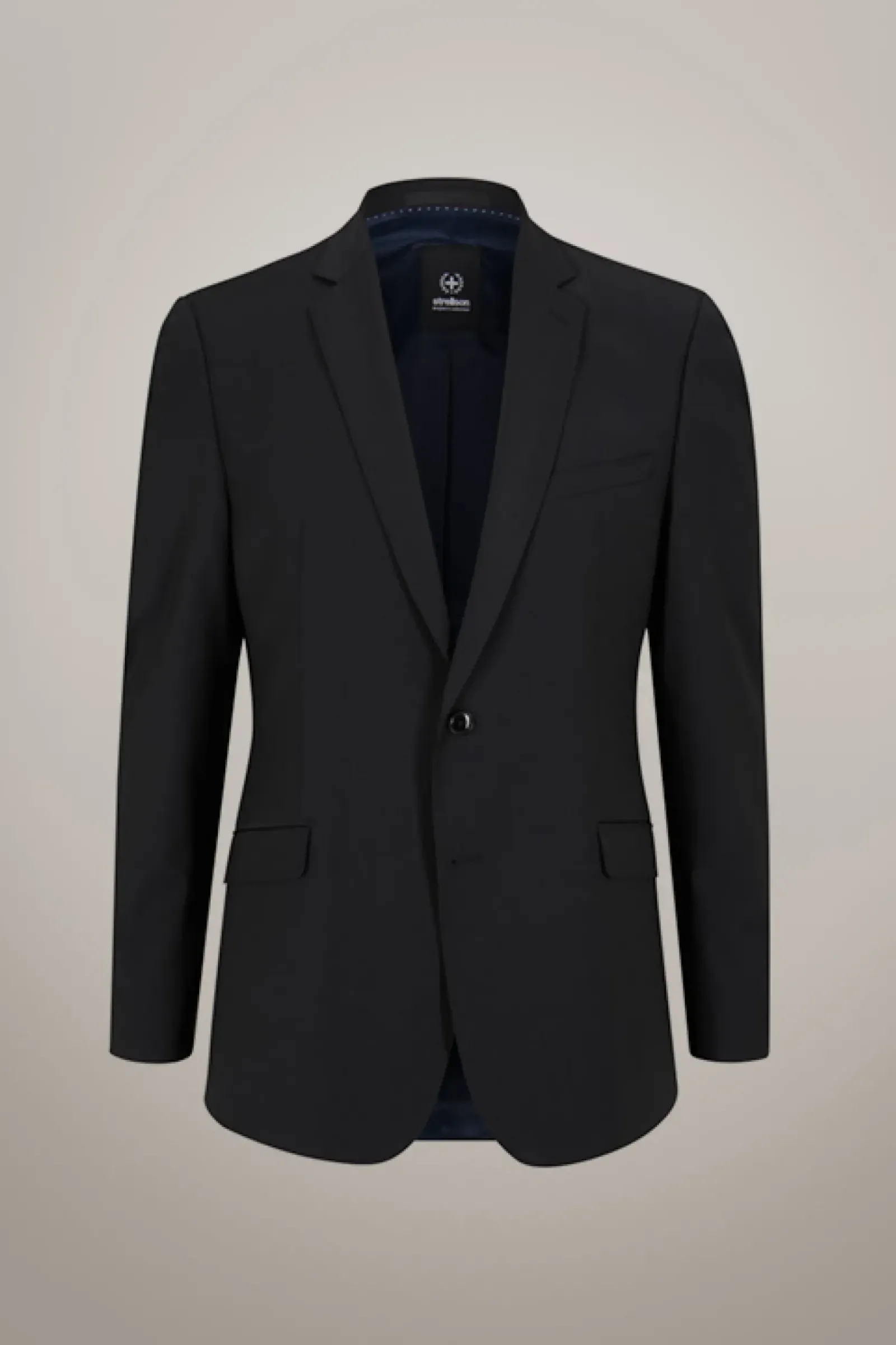 Strellson Baukastenanzüge|Anzüge-Baukasten-Anzug Allen-Mercer AMF, schwarz