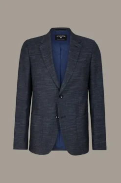 Strellson Baukastenanzüge|Anzüge-Baukasten-Anzug Arndt-Till, dunkelblau meliert