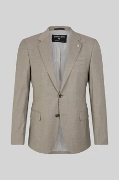 Strellson Baukastenanzüge|Anzüge-Baukasten-Anzug Caidan-Melwin, beige gemustert