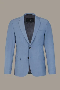 Strellson Baukastenanzüge|Anzüge-Baukasten-Anzug Caleb-Madden, hellblau meliert