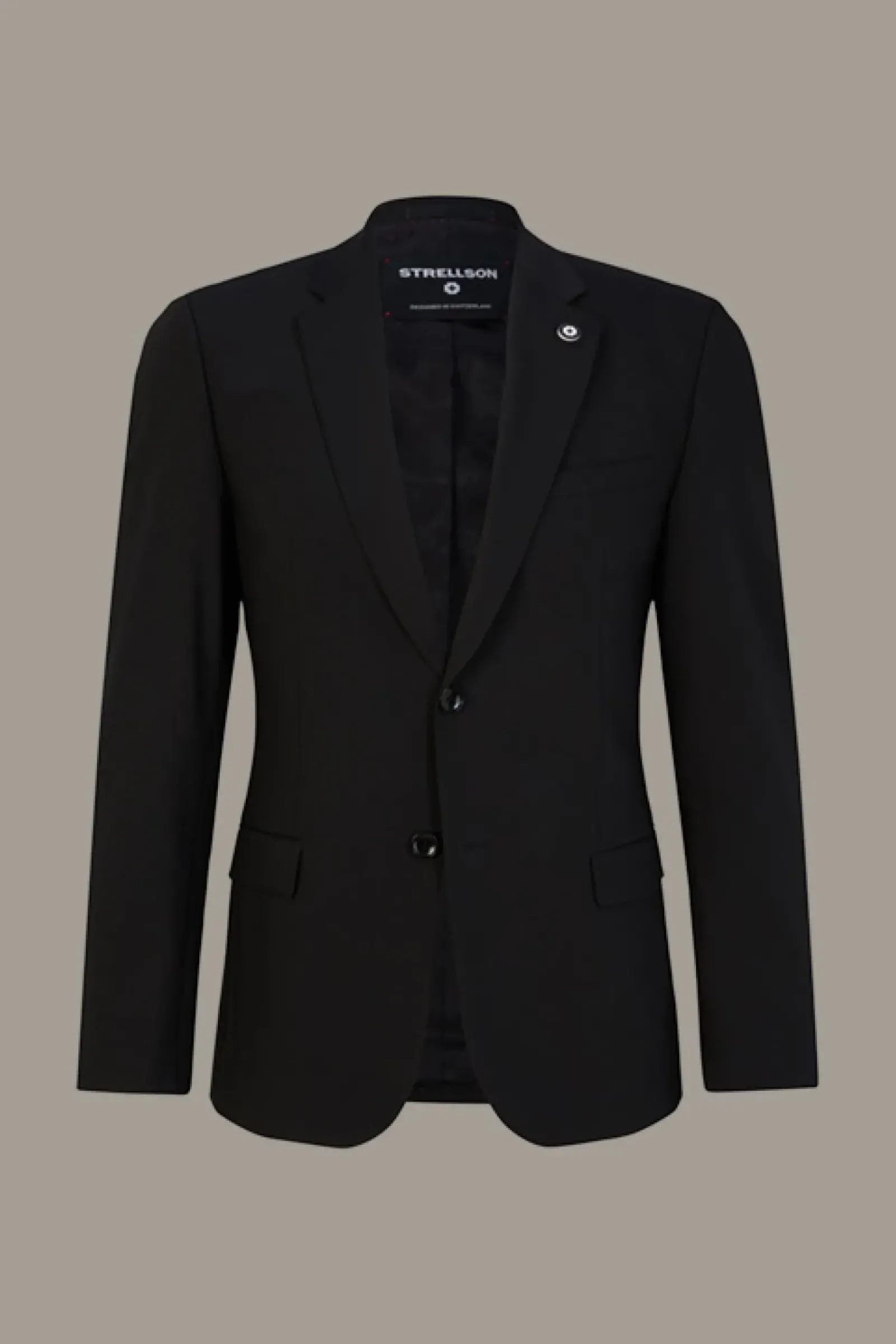 Strellson Baukastenanzüge|Anzüge-Baukasten-Anzug Caleb-Madden, schwarz
