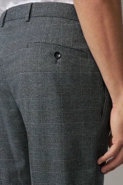 Strellson Hosen-Baukasten-Anzughose Kynd, navy kariert