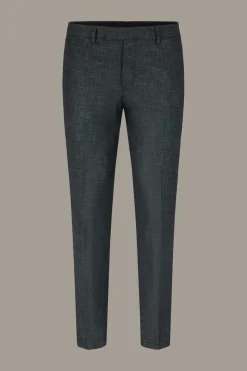 Strellson Hosen-Baukasten-Anzughose Kynd, oliv-blau meliert