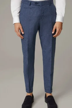 Strellson Hosen-Baukasten-Anzughose Luc, blau meliert