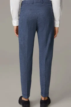 Strellson Hosen-Baukasten-Anzughose Luc, blau meliert