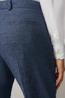 Strellson Hosen-Baukasten-Anzughose Luc, blau meliert