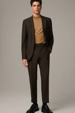 Strellson Hosen-Baukasten-Anzughose Luc, braun meliert