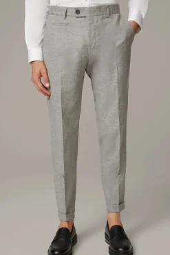 Strellson Hosen-Baukasten-Anzughose Luc, hellgrau meliert