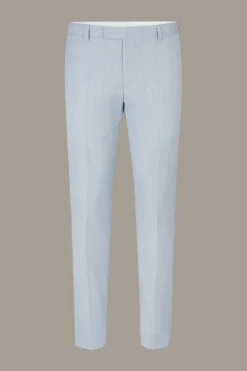 Strellson Hosen-Baukasten-Anzughose Madden, pastellblau gemustert