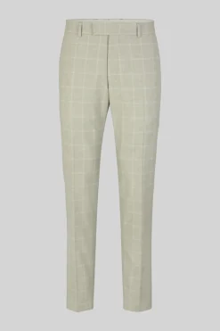 Strellson Hosen-Baukasten-Anzughose Melwin, hellgr&uuml;n kariert