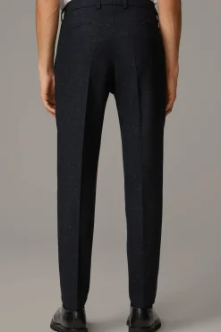 Strellson Hosen-Baukasten-Anzughose Till, navy strukturiert