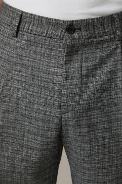 Strellson Hosen-Baukasten-Bundfaltenhose Lois, grau meliert