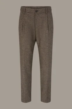 Strellson Hosen-Baukasten-Bundfaltenhose Lois, kariert