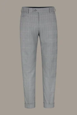 Strellson Hosen-Baukasten-Hose Luc, grau gemustert