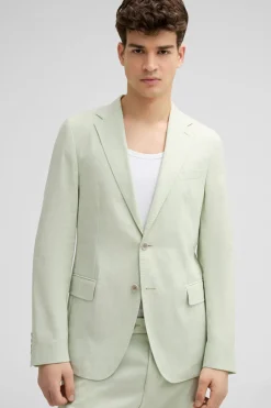 Strellson Sakkos-Baukasten-Leinen-Mix-Sakko Acon, hellgr&uuml;n