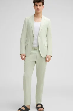 Strellson Sakkos-Baukasten-Leinen-Mix-Sakko Acon, hellgr&uuml;n