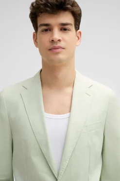 Strellson Sakkos-Baukasten-Leinen-Mix-Sakko Acon, hellgr&uuml;n