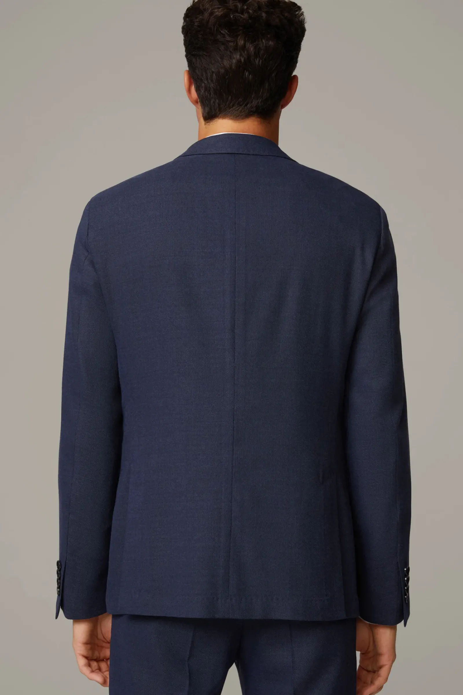 Strellson Sakkos-Baukasten-Sakko Acon, dunkelblau meliert