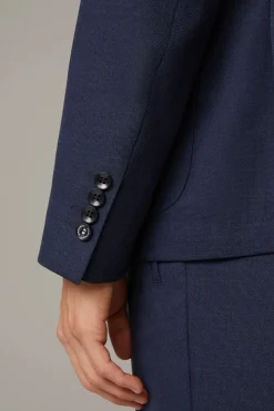 Strellson Sakkos-Baukasten-Sakko Acon, dunkelblau meliert