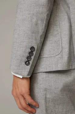 Strellson Sakkos-Baukasten-Sakko Acon, hellgrau meliert