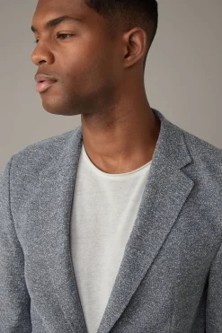 Strellson Sakkos-Baukasten-Sakko Addy, blau meliert