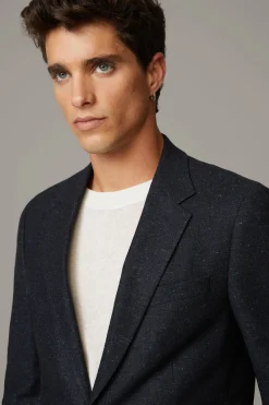 Strellson Sakkos-Baukasten-Sakko Alzer, navy strukturiert