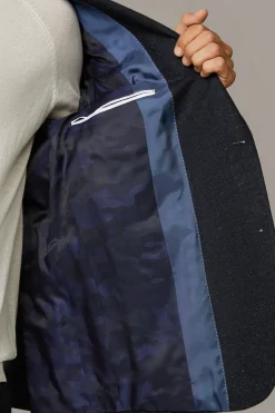 Strellson Sakkos-Baukasten-Sakko Alzer, navy strukturiert