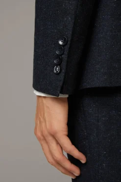 Strellson Sakkos-Baukasten-Sakko Alzer, navy strukturiert