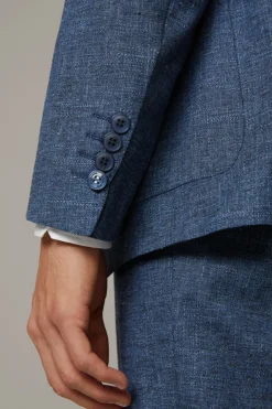 Strellson Sakkos-Baukasten-Sakko Arndt, blau meliert