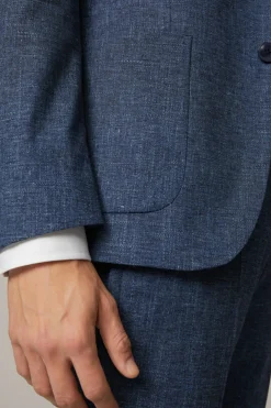 Strellson Sakkos-Baukasten-Sakko Arndt, blau meliert