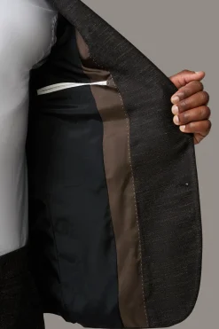 Strellson Sakkos-Baukasten-Sakko Arndt, dunkelbraun meliert