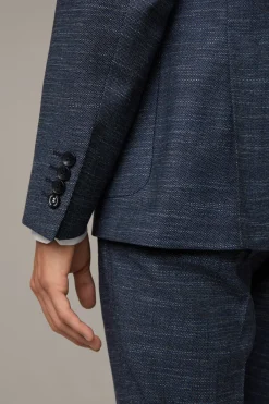 Strellson Sakkos-Baukasten-Sakko Arndt, dunkelblau meliert