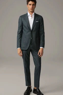 Strellson Sakkos-Baukasten-Sakko Arndt, oliv-blau meliert