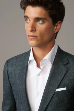 Strellson Sakkos-Baukasten-Sakko Arndt, oliv-blau meliert