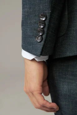 Strellson Sakkos-Baukasten-Sakko Arndt, oliv-blau meliert